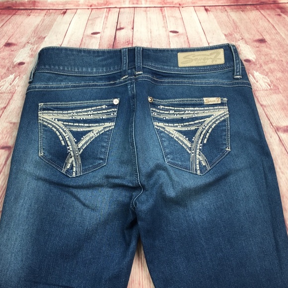 💸Seven7 Stretch Denim crop Jean size 6 - Picture 8 of 9